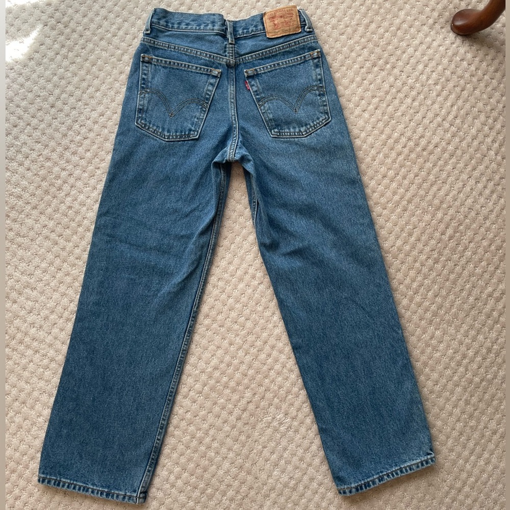 Levi’s Vintage 550 Relaxed Fit Denim Jeans 26x28 Medium Wash - Picture 5 of 11